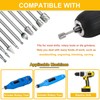 COLYUPO HSS Rotary Cutting Burrs 20Pcs Wood Carving Drill Bits