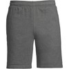 Lands' End Men s Jersey Knit Shorts Charcoal Heather Regular