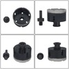findmall Diamond Core Drill Bit Hole Saw Kit Tool for