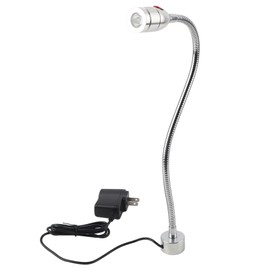 3W LED Flexible Gooseneck Lamp Work Desk Light for Machine Tools Workbench ‑