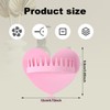 Hair Catcher Shower Wall, Heart Shape Shower Hair Grabber Collector
