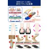 Refreer X Leg Correction Insole, Inner Crotch, Sole, Footbed, 10.0