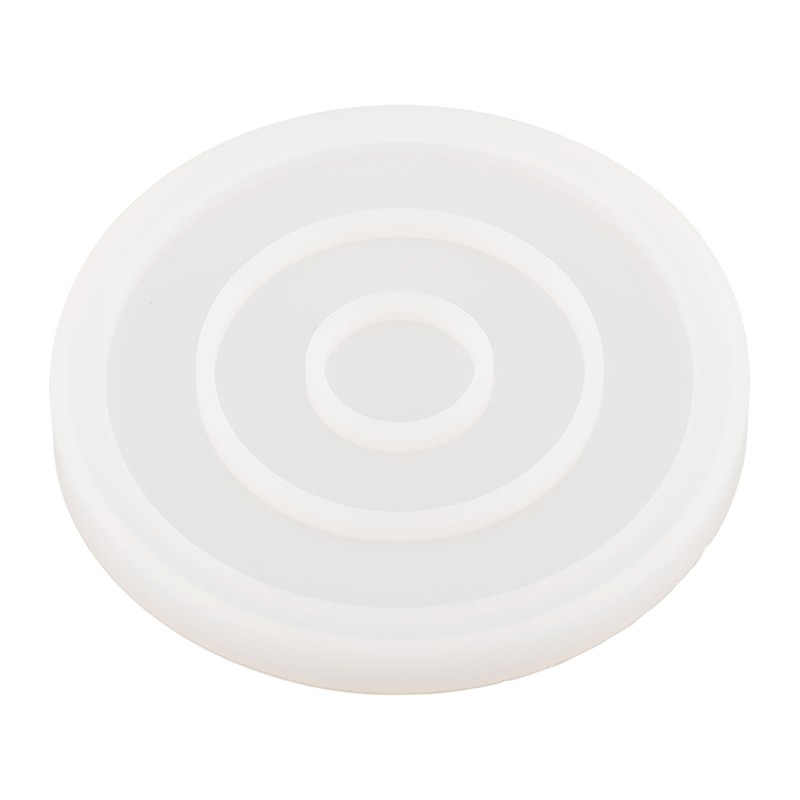 8 Pcs Silicone Coaster Molds Silicone Epoxy Resin Coaster Casting