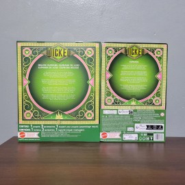 Mattel  Mattel Wicked Deluxe Elphaba Set Lot Fashion Doll ERROR wicked.com URL RARE!