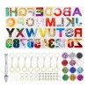 Kit De 236 Piezas Letras De Silicona De Molde De