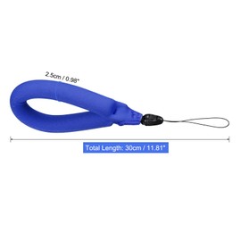 PATIKIL Floating Wrist Straps, Neoprene Waterproof Lightweight 250g Buoyancy Wristband Strap for Underwater Camera Swimming Snorkeling, Blue