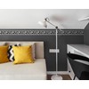 FLFK Mirror Border Peel and Stick - Black and White