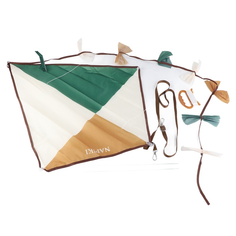 Single Wheel Kite 3D Clipping Simple Assembly Vintage Simple Diamond