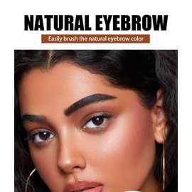 BEUKING Peel Off Eyebrow Gel, Eyebrow Tint Cream, Long-lasting Waterproof No Smudging Sweat Resistant Transfer-proof for Fuller & Defined Dyeing Brows (#03 Taupe, 0.54 oz)