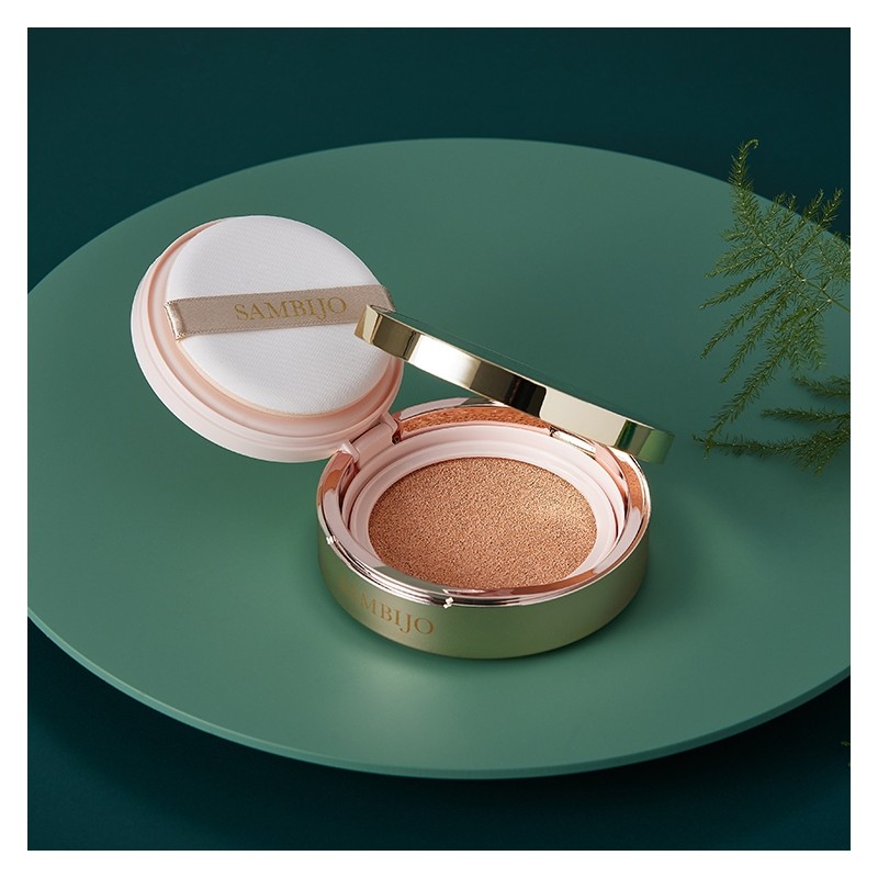 Sambizo high-functional sun care essential caviar cosmetics 2-piece cushion sunscreen