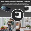 HD 1080P Mini USB Charger Camera, Security Video Recorder Continuous