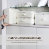 Geernioy space-saving auto-compression organize，Upgraded thickened fabric，Duvet Storage Bag，Organize quilts, clothes