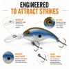 Fishing Gear for Diving Bass/Trout/Pike/Salmon with Lifelike Action, Fishing Lures