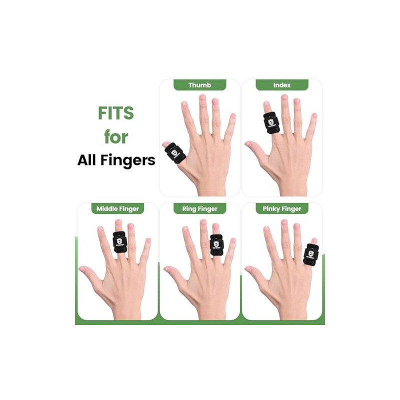 2Pcs Thumb Splint with 2 Metal Bar