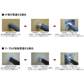 Sekisui Chemical Fibroc PF Pipe Sheets SBCZ001, Pack of 10