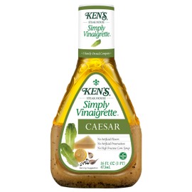Ken's Simply CAESAR Vinaigrette 16 fl oz ( 2 Pack)