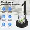 Generic Modern Black Desktop Smart Water Dispenser, USB Charging, Adjustable