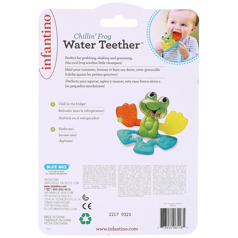 Infantino Chillin' Frog Water Teether