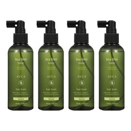 Abka Scalp Care Hair Loss Symptoms Relief Tea Tree Hair Tonic, 200ml, 4 Pieces / 아브카 두피케어 탈모증상완화 티트리 헤어토닉, 200ml, 4개