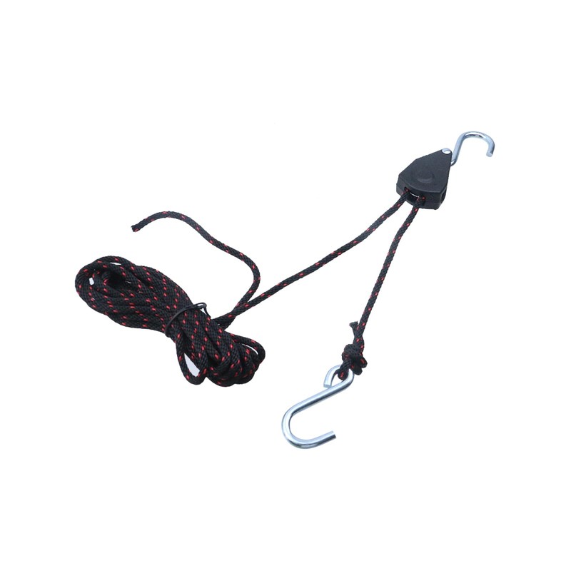 LC LICTOP 1/8in Lifting Rope with Pully Kayak Yacht Canoe