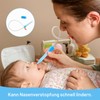 Ebksqs Nasal Aspirator Soft Nasal Aspirator with 20 Filters Easy