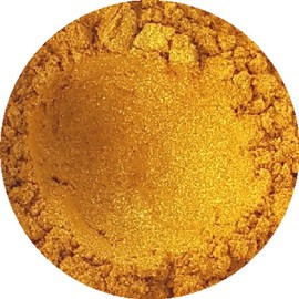 Goldfarbenes Glimmerpulver für Anwendung in der Kosmetik (Seifen, Lidschatten, Badekugeln) 50 g