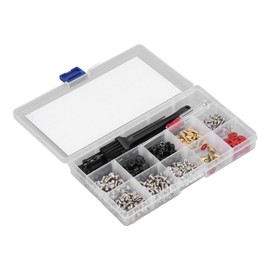 366 Pcs Computer Screw Set Motherboard Standoffs Screw Kit with Screwdriver Brush