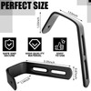 4 Set Angled Bunk Bed Ladder Hooks PVC Adjustable Coated