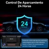 AWCBBT Dashcam Cámara para Auto Coche 2K+1080P 4.0 Pulgadas Pantalla,con