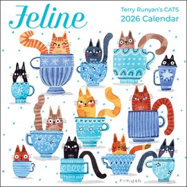 Feline 2026 Wall Calendar: Terry Runyan's Cats