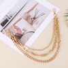 Gold Pants Chain for Men & Women, Multi-Layer Hip Hop