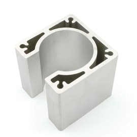 CNCTOPBAOS Nema34 Stepper Motor Mounting Bracket,Aluminum Mount Clamp Base Support,86 Stepping Motor Fixed Seat for CNC Router Engraving Milling Machine (86x86x80mm)