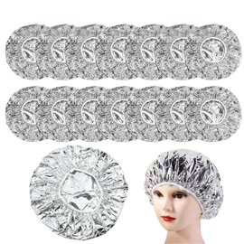 bath & bath hair cap, aluminum cap, hair dye, shower cap, treatment, henna dye, heat preservation (Set of 15)