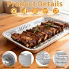 40 Packs Disposable Aluminum Foil Broiler Pan