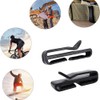 GLOWZEN Belt Clip, Rucksack, Belt Stopper, 1.3 inches (32 mm),