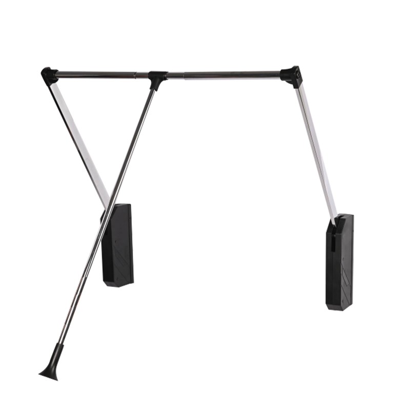 bimiti Pull Down Closet Rod -Stainless Steel Adjustable 33-47 Inches