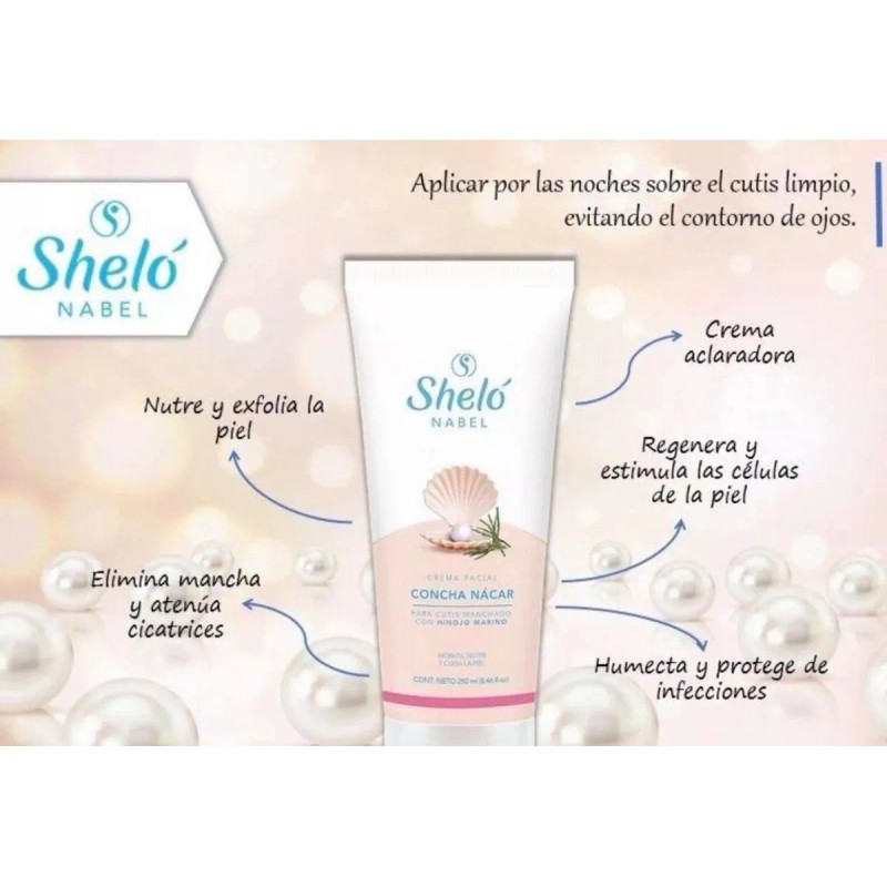 Tratamiento Para Manchas Cara Y Cuello - Concha Nacar, Sheló