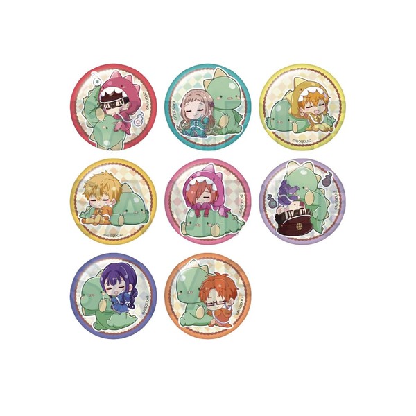 After School Shonen Hanako-kun Gyaokore Trading Can Badge 8 Piece