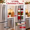 Christmas Snowman Refrigerator Handle Covers for Holiday Decorating – Plush