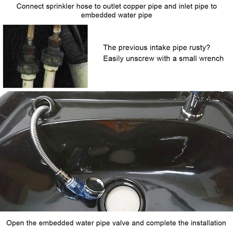 Shampoo Bowl Faucet, Salon Shampoo Bowl Faucet and Sprayer Hose