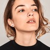 Hypoallergenic Silver Love Knot Stud Earrings for Women, Sterling Silver