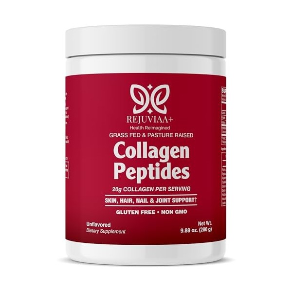 Collagen Peptides – Hydrolyzed Collagen Powder – Grass Fed, Pasture