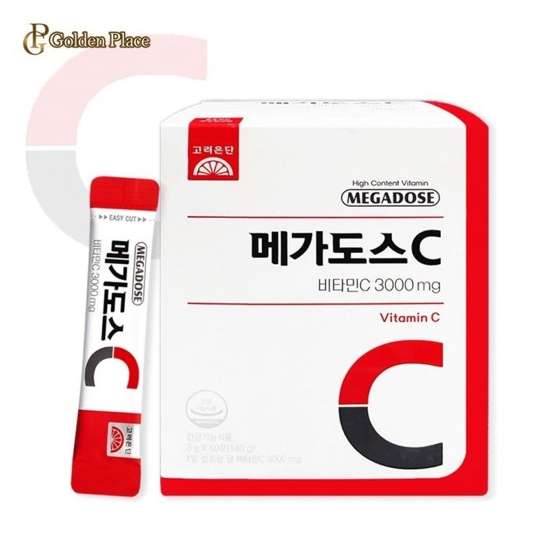 Goryeo Eundan Korea Eundan Megadose C Vitamin C 3000 60