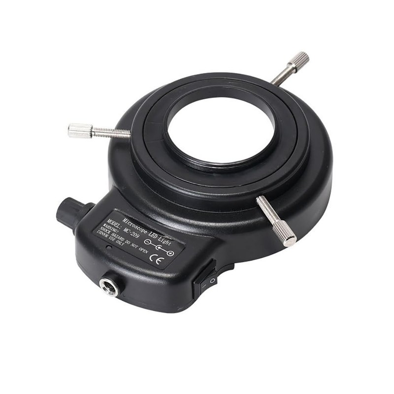 Toplionace Adjustable Microscope Light Source LED Ring Light Industrial Light