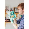 Bayeco Vitaguante Disposable Nitrile Gloves, Biodegradable, Medium, Pack of 10,