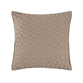 C&F Home Regent Clay Pillow Solid Decor Decoration Throw Pillow for Couch Chair Living Room Bedroom 18" x 18" Clay Natural Tan