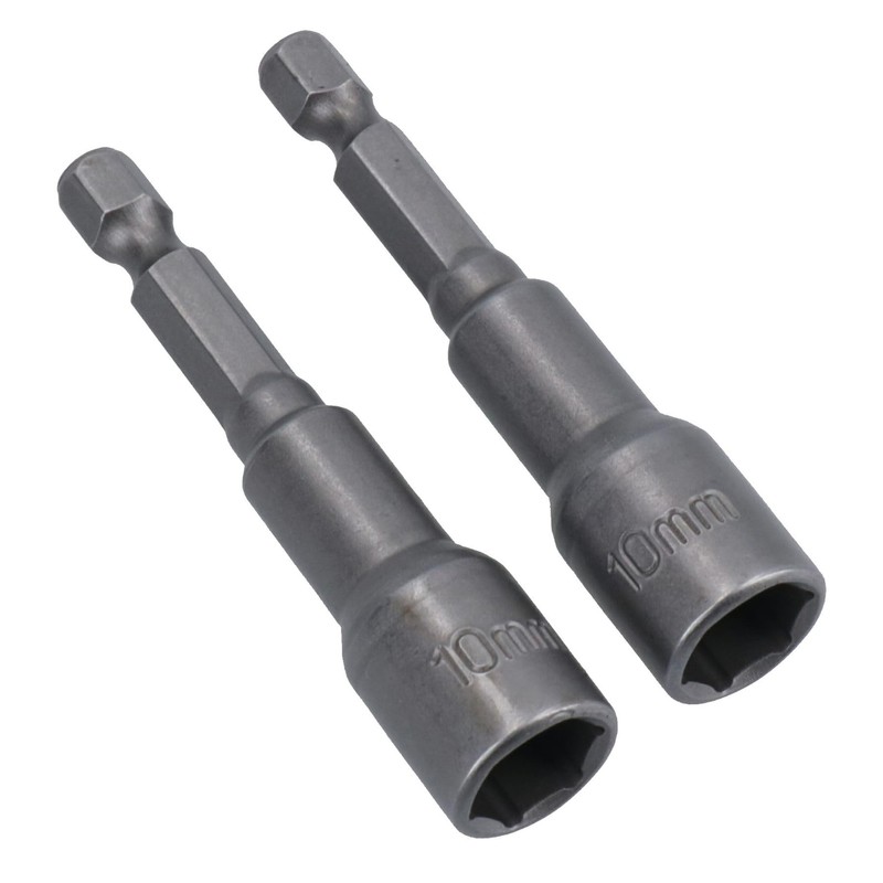 10mm Magnetic Power Nut Setter Socket Driver with 1/4in Hex