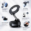 Magnetic Vacuum Phone Mount for Car & Home – 360°
