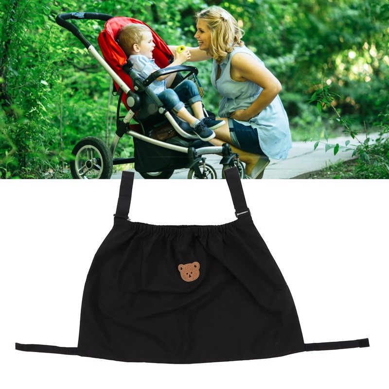 Baby Stroller Storage Organizer Nylon Adjustable Strap Kids Stroller Storage