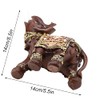 1pc Lucky Wealth Elephant, Ornaments Statue Sculpture Feng Shui Wood